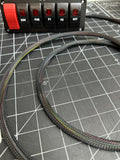 Switch panel  and fusebox  for race car nitrous  fuel fan str