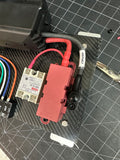 Switch panel  and fusebox  for race car nitrous  fuel fan str